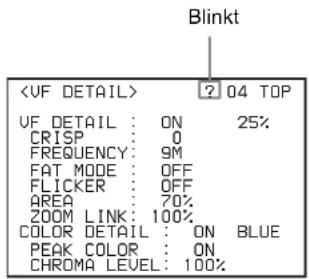 ? 04 TOP VF DETAIL : ON 25% CRISP : 0 FREQUENCY : 9M FAT MODE : OFF FLICKER : OFF AREA : 70% ZOOM LINK : 100% COLOR DETAIL : ON BLUE PEAK COLOR : ON CHROMA LEVEL : 100%