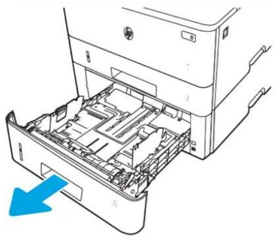 HP LaserJet Pro 4002 - Einlegen von Papier in Fach 3 - 2