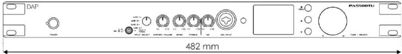 DAP PASS00TU 482 mm