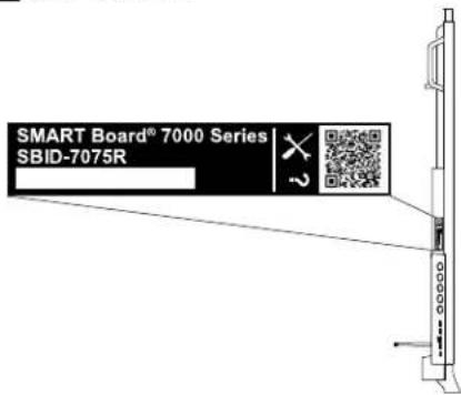 SMART Board® 7000 Series SBID-7075R