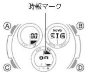 CASIO Baby-G MSG-W600 - アラーム・時報の ON/OFF - 2