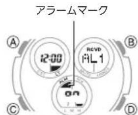 CASIO Baby-G MSG-W600 - アラーム・時報の ON/OFF - 1