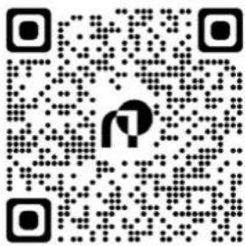 QR code image with a central logo, likely linking to a digital resource or website.