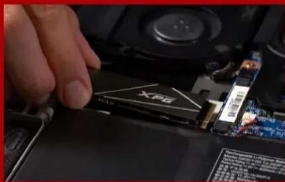 ADATA GAMMIX S50 CORE - M.2 SSDのスロット位置とねじを確認する - 1