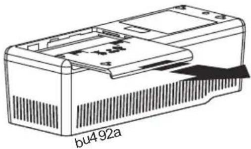 APC BE650G2-GR - Die Batterie anschließen - 1