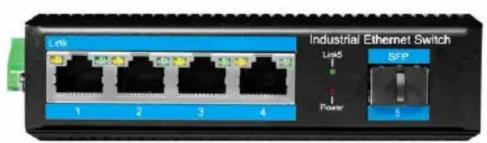 Link Industrial Ethernet Switch LipA5 SFP Power 1 2 3 4
