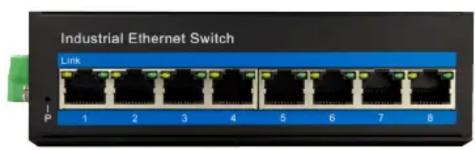 Industrial Ethernet Switch Link 1 2 3 4 5 6 7 8