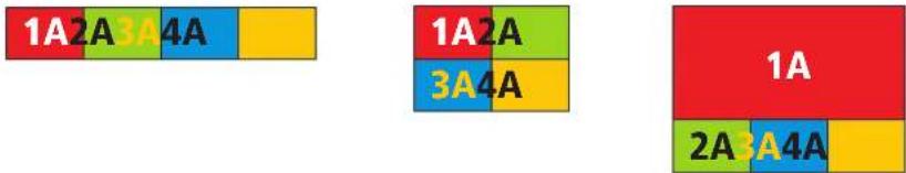1A2A3A4A 1A2A 3A4A 1A 2A3A4A