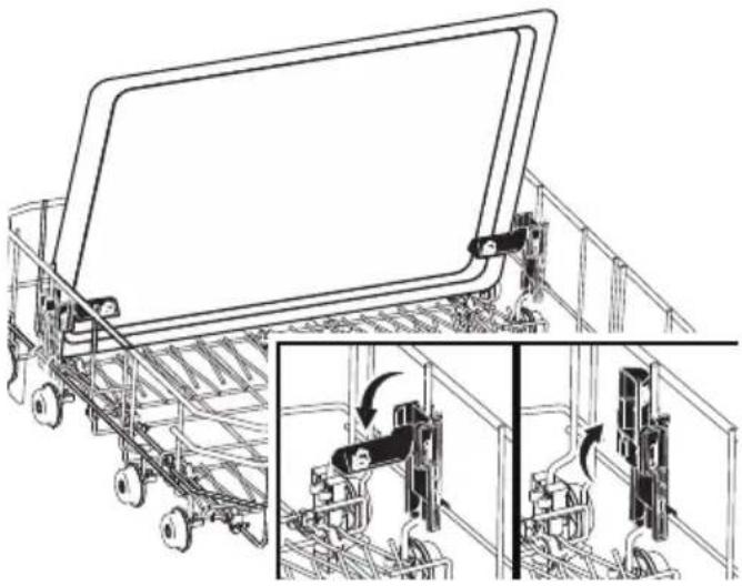 BEKO BDIN36451 - Höhenverstellbare Ablage am oberen Korb - 2