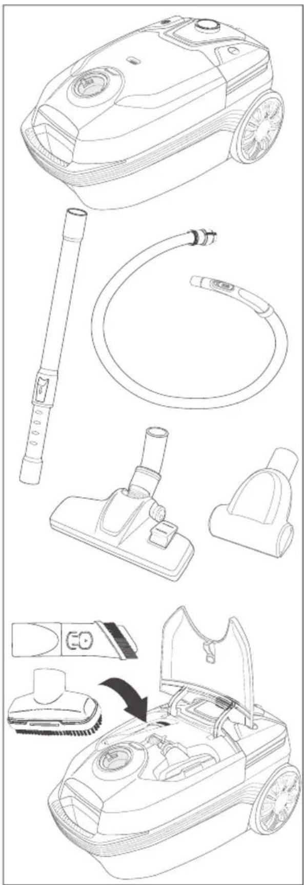 Hanseatic HVBA8008SKC - Lieferung - 1