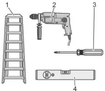 SILVERLINE BEBW 610 E - Benötigte Werkzeuge und Hilfsmittel - 1