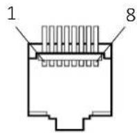 Postium OBM-U318K - F : PARALLEL REMOTE connector(RJ-45, 8-pin) - 1
