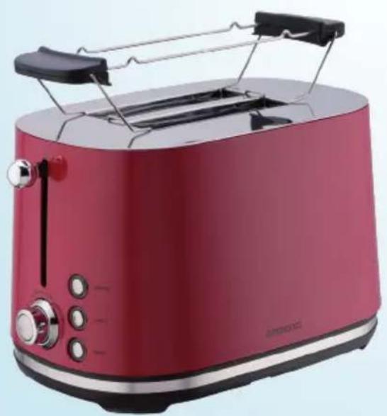 Ambiano GT-TDS-10 - RETRO TOASTER - 1