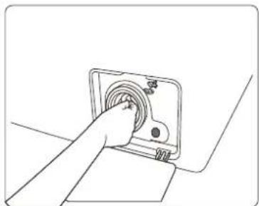 CORBERO CLT904VIN - ■ Clean the drain pump (recommended once every six months) - 5