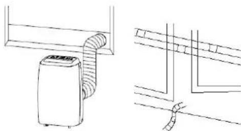 Be Cool BC18KL2101F - Installation bei einem Fenster/Balkon mithilf des Fensterkits - 1