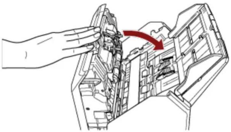 RICOH fi-8190 - Close the ADF. - 1