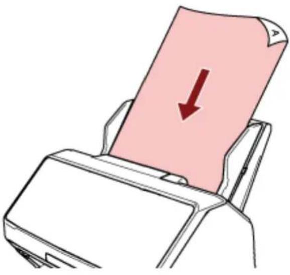RICOH fi-8190 - How to Load a Document in the ADF Paper Chute (Feeder) - 1