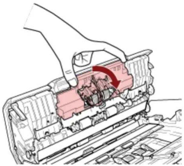 RICOH fi-8190 - Replacing the Brake Roller - 2