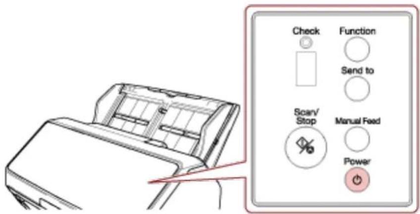 Check Function Send to Scan/ Stop Manual Feed Power