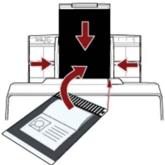 Diagram illustrating device status change with red arrows indicating movement and directional changes in device states