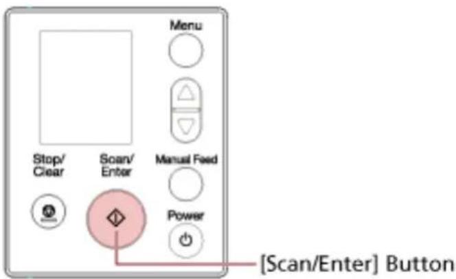 Menu Stop/ Clear Scan/ Enter Manual Feed Power [Scan/Enter] Button