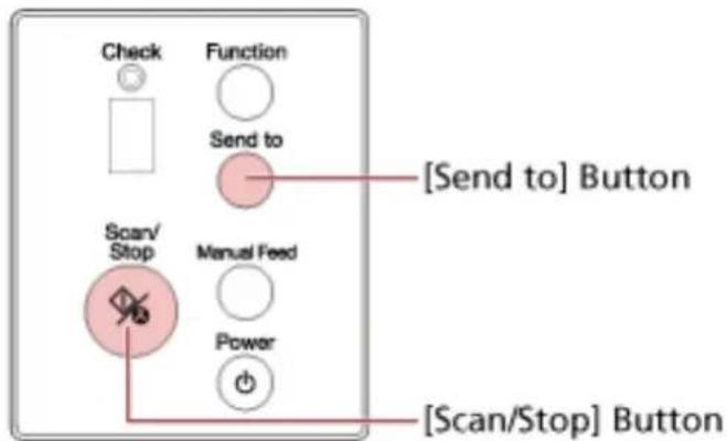 Check Function Send to [Send to] Button Scan/ Stop Manual Feed Power [Scan/Stop] Button