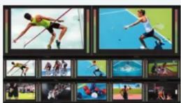 PANASONIC AV-HSW10 - Diverse Keyers for More Attractive Videos MultiViewer with 10 Selectable Patterns - 2