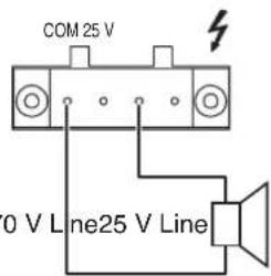 COM 25 V 0 V Line25 V Line