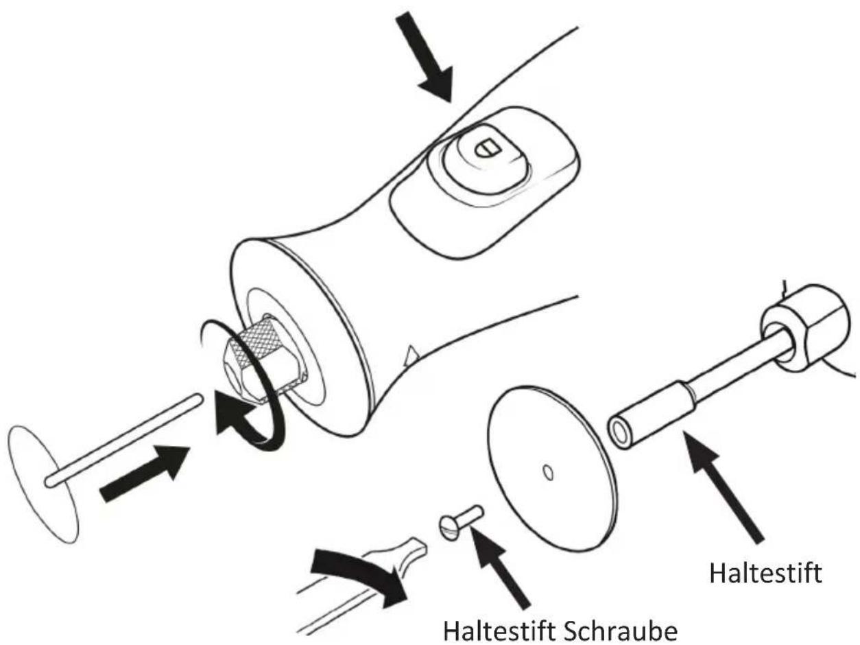 Haltestift Haltestift Schraube
