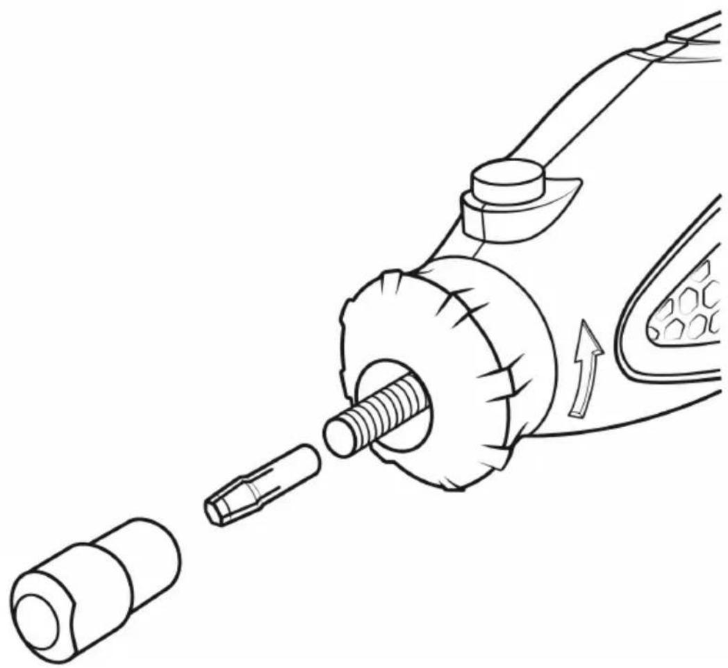 Brandson 303824 - Wechsel der Spannzange - 1