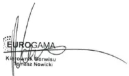 EUROGAMA Kierownia Berwisu Tomasz Nowicki