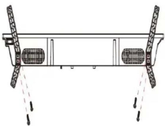 Allview 40iPlay6000-F - TV stand installation instructions - 1