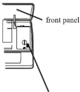 front panel
