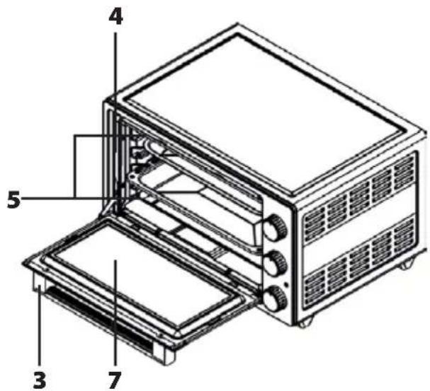 ECG ET 2001B Airfry - OPIS - 2