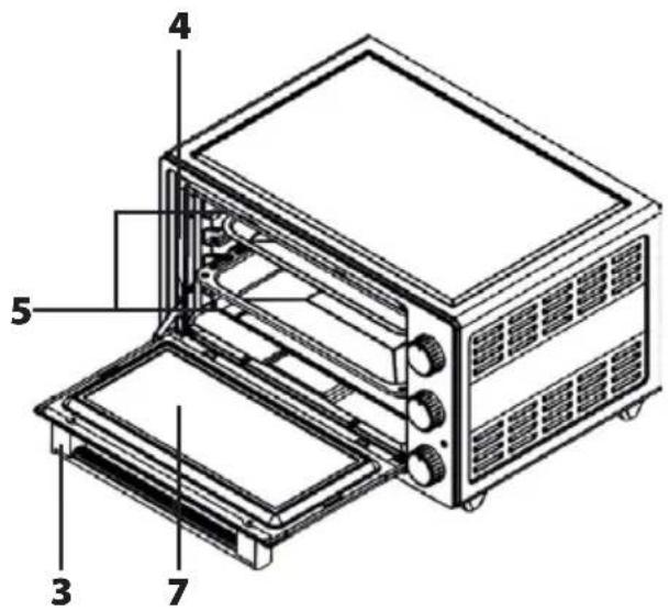 ECG ET 2001B Airfry - BESCHREIBUNG - 1