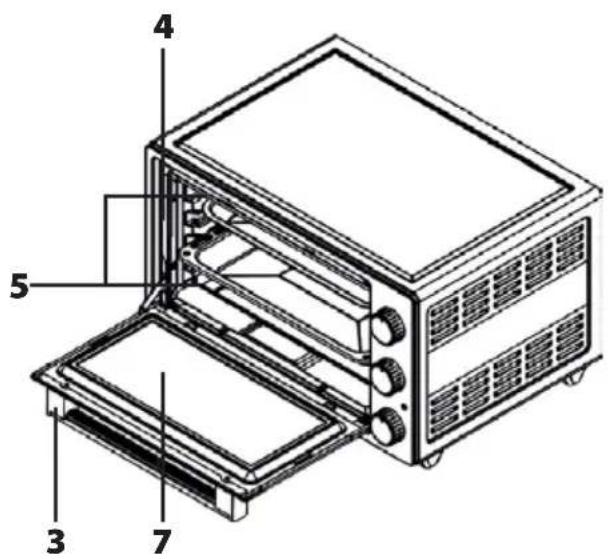 ECG ET 2001B Airfry - OPIS - 2