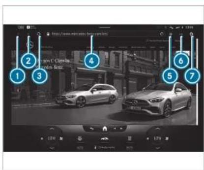 Mercedes-Benz C-Class Sedan (2024) - Overview of the Mercedes me & Apps menu - 1