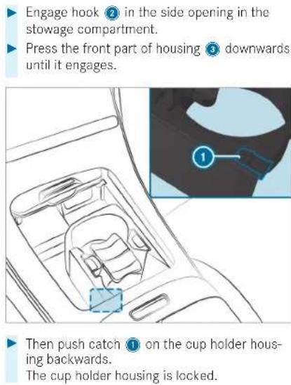 Mercedes-Benz C-Class Sedan (2024) - WARNING Risk of injury due to objects being stowed incorrectly - 5