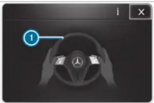 Mercedes-Benz C-Class Sedan (2024) - Function of Active Emergency Stop Assist - 1
