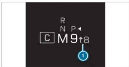 Mercedes-Benz C-Class Sedan (2024) - Gearshift recommendation - 1