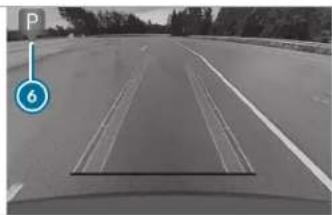 Mercedes-Benz C-Class Sedan (2024) - WARNING Risk of accident due to objects located above or below the detection range of Active Parking Assist - 5