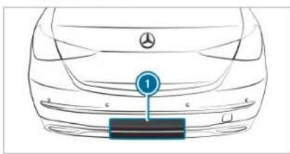 Mercedes-Benz C-Class Sedan (2024) - WARNING Risk of becoming trapped despite reversing function - 2