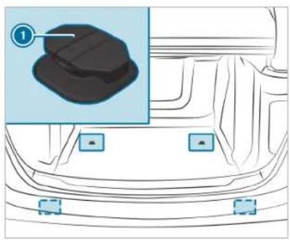 Mercedes-Benz Maybach S-Class (2024) - Overview of the parcel net hooks - 1