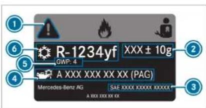 Mercedes-Benz Maybach S-Class (2024) - Refrigerant - 2
