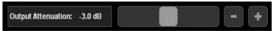 Output Attenuation: -3.0 dB
