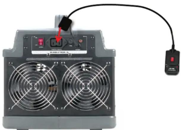 Eliminator Lighting BUBBLETRON EXL - Remote Operation: - 1