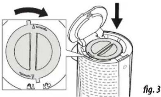 DELONGHI HFX85W15C - Air purification filter maintenance - 2
