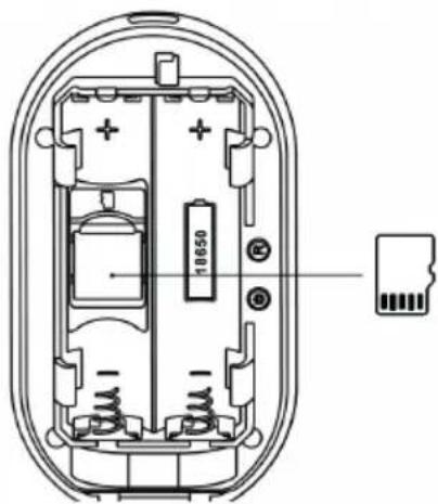 Technical diagram of an electronic device showing internal components and a connector pinout with labeled parts.