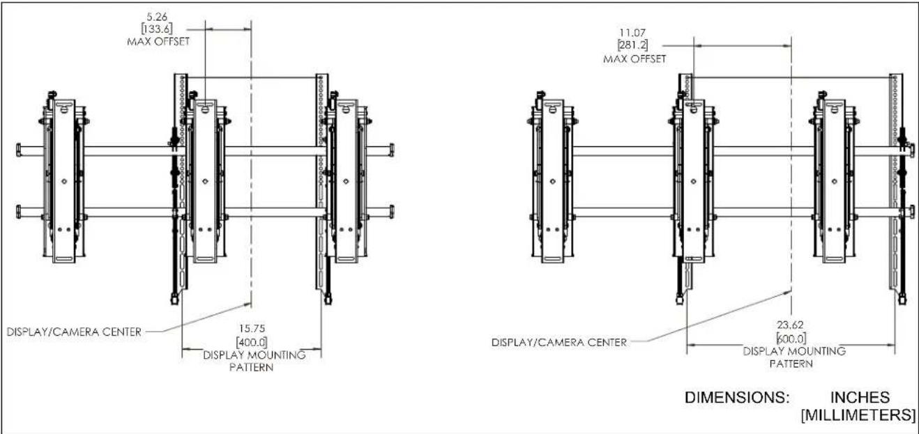 Chief FCAXV1U - DIMENSIONS - 10