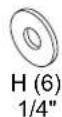 Chief FCAXV1U - PARTS - 7